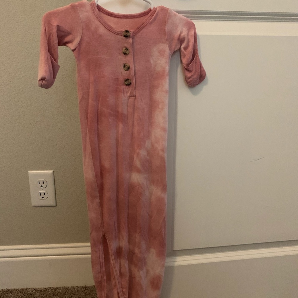 Lou Lou and company Newborn Gown